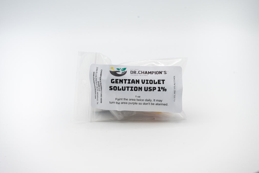 Champion's Gentian Violet Solution
