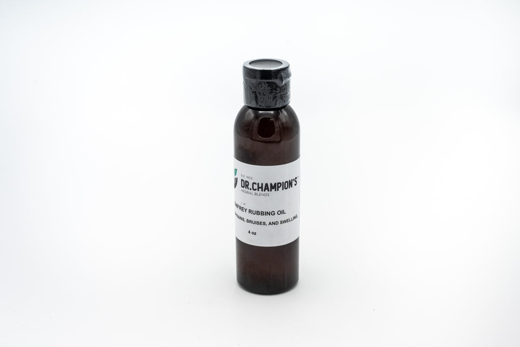 Champion's Comfrey Rubbing Oil 4 oz