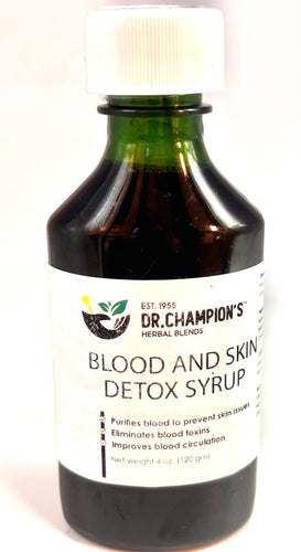 Blood and Skin Detox 4 oz