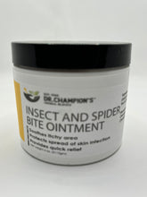 Load image into Gallery viewer, Champion’s Herbal Insect and Spider Bite Ointment 4 oz