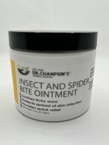 Champion’s Herbal Insect and Spider Bite Ointment 4 oz