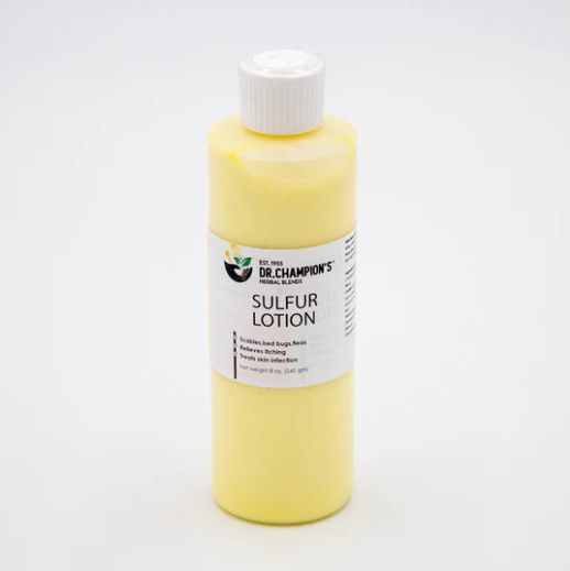 Champion’s Sulfur Lotion 8 oz.