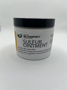 Champion’s Sulfur Ointment 4 oz.