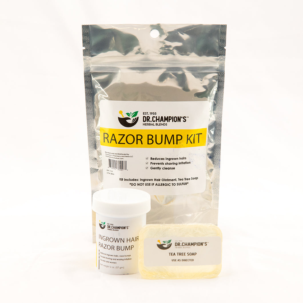Champion’s Razor Bump Kit