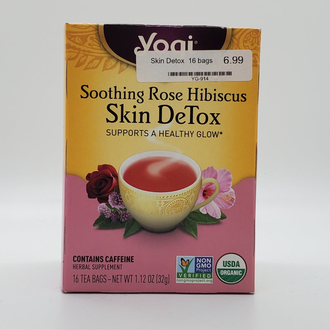 Yogi Soothing Rose Hibiscus Skin DeTox